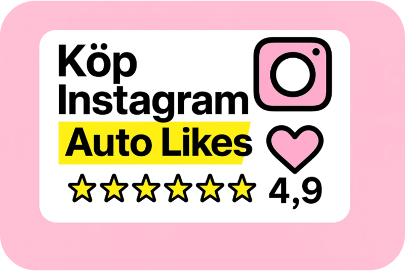 Köp Instagram Auto Likes
