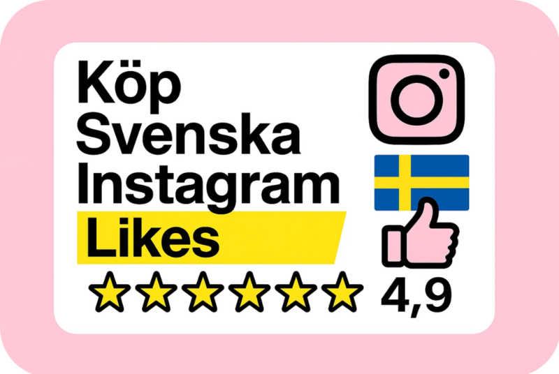 Köp Svenska Instagram Likes