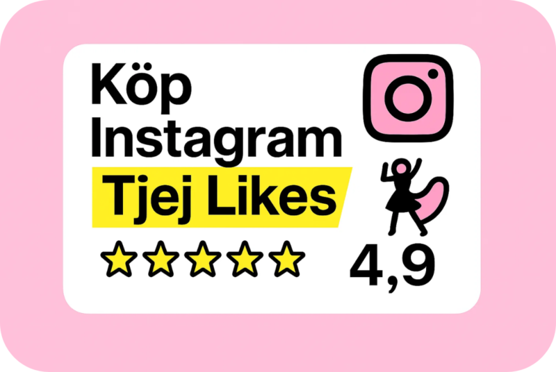 Köp Instagram Tjej Likes