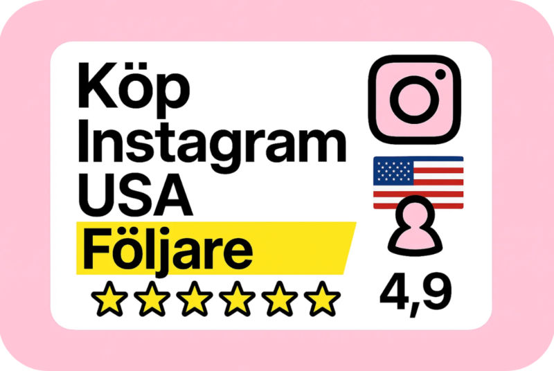 Köp Instagram USA Följare